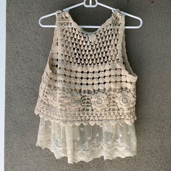 Shop Closing 2DAY Festival Lace Kimono/Vest New! - Picture 4 of 5